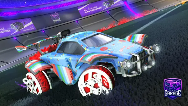 A Rocket League car design from stinkstakstunk