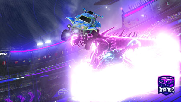 A Rocket League car design from jakerz1210