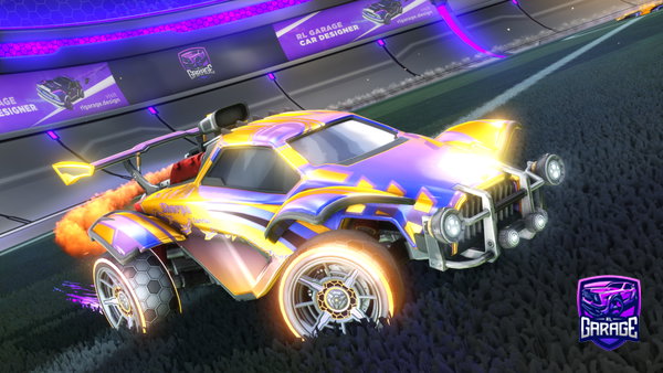 A Rocket League car design from altaboiss