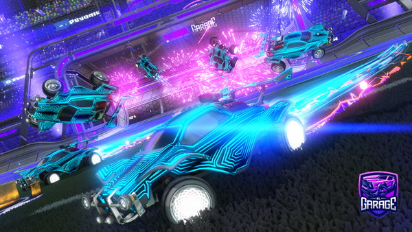 A Rocket League car design from steamingplank