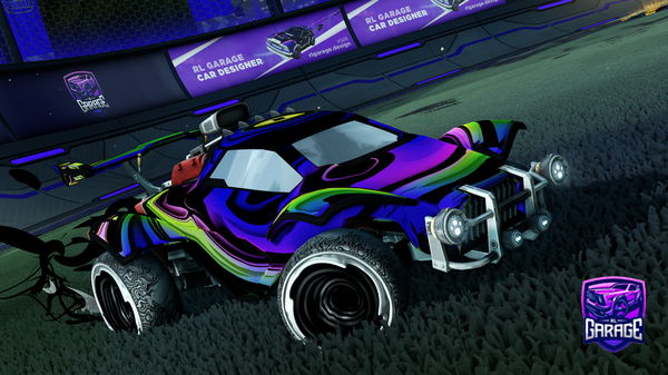 A Rocket League car design from JULA11