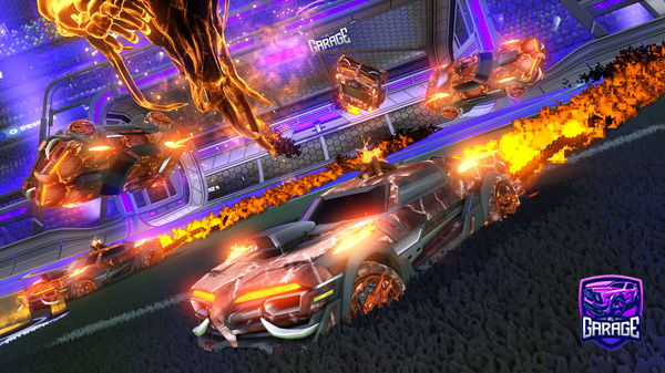 A Rocket League car design from Pu-Tang