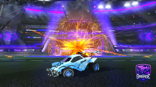 A Rocket League car design from Tifne