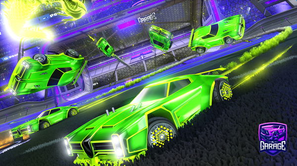A Rocket League car design from Wowmachine