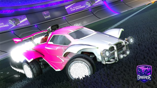 A Rocket League car design from NavyHarmony
