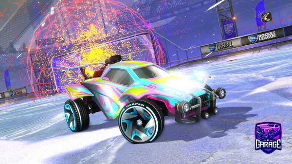 A Rocket League car design from ClaretAphid