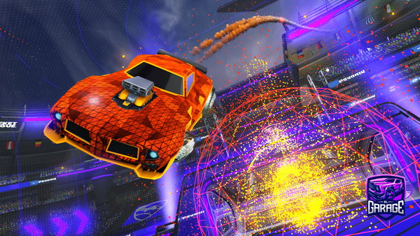 A Rocket League car design from bappleton