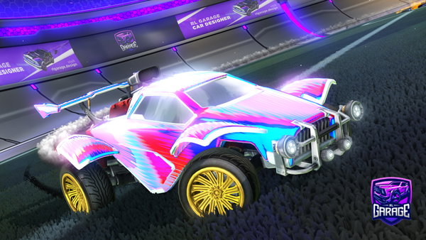 A Rocket League car design from HollyRL