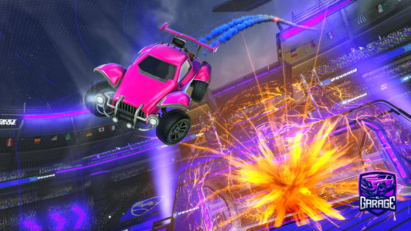 A Rocket League car design from Travisimo