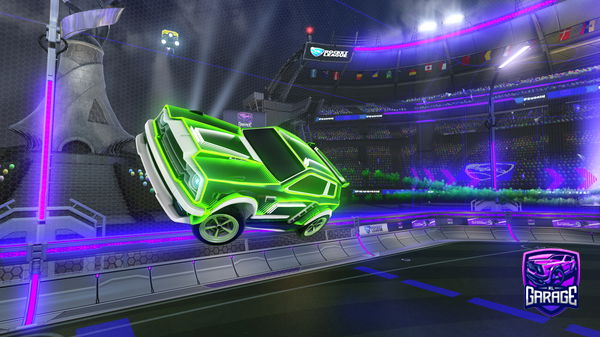 A Rocket League car design from Ismadm85