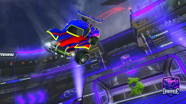 A Rocket League car design from RXT_Voltic