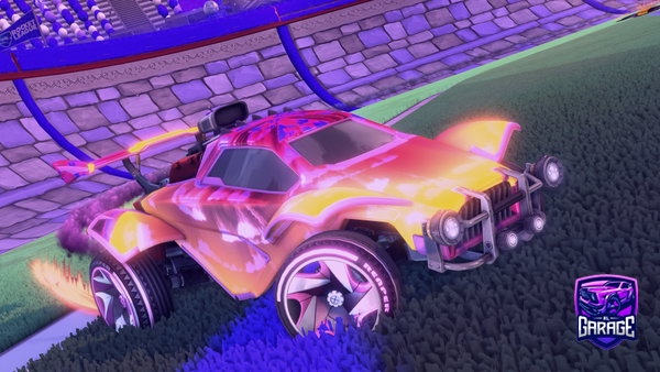 A Rocket League car design from Saturn1te