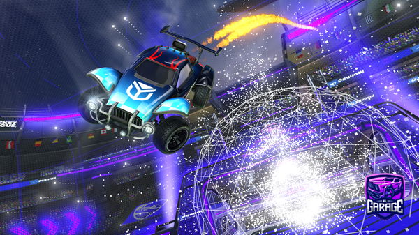 A Rocket League car design from willarinooo