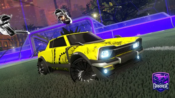 A Rocket League car design from MrRogers143