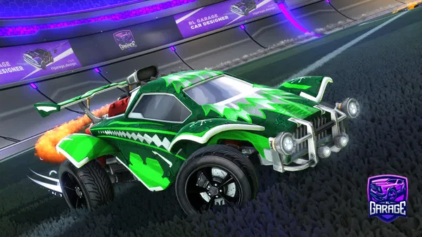 A Rocket League car design from Hartriegel