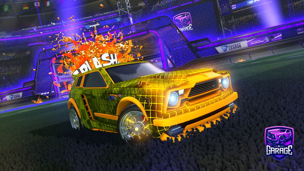 A Rocket League car design from TWOLights