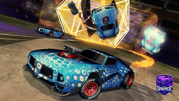 A Rocket League car design from Turbozox