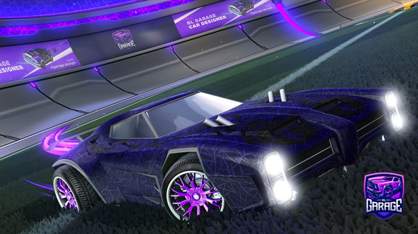 A Rocket League car design from Dontilin