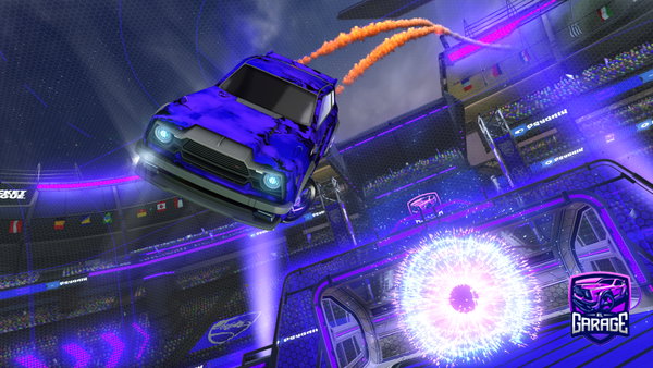 A Rocket League car design from FRC_Mills