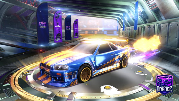 A Rocket League car design from noahjvv