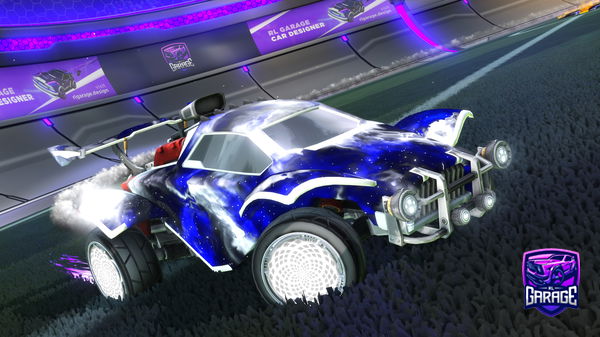 A Rocket League car design from Karamilk