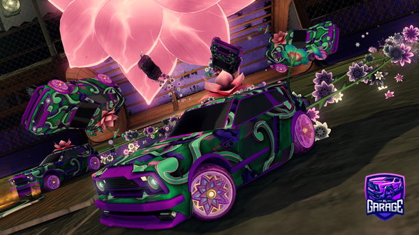A Rocket League car design from Kugelmagnet69
