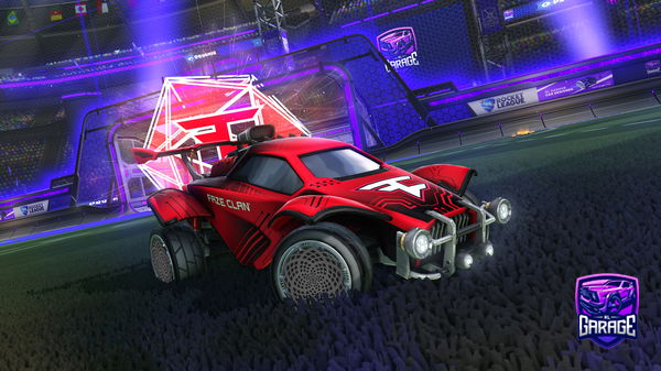 A Rocket League car design from IDKnothin