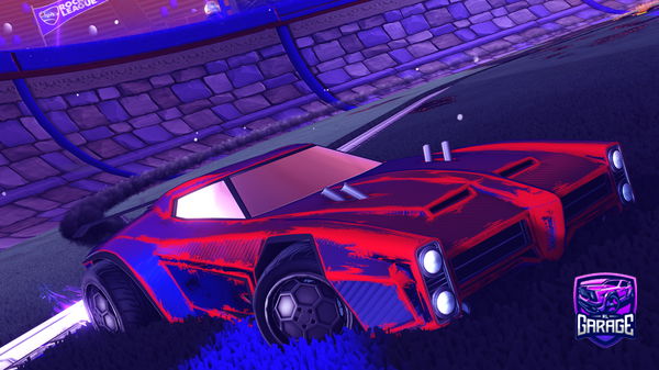 A Rocket League car design from MoldyTile