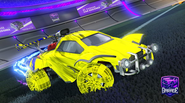 A Rocket League car design from TotalCostRLG