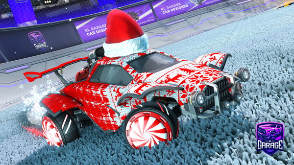 A Rocket League car design from takemytoys