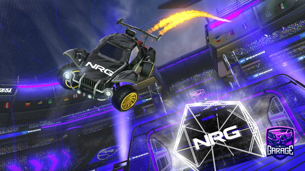A Rocket League car design from Displayx1