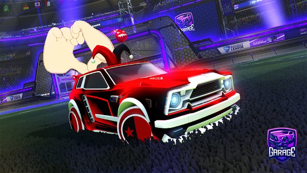 A Rocket League car design from kingboody