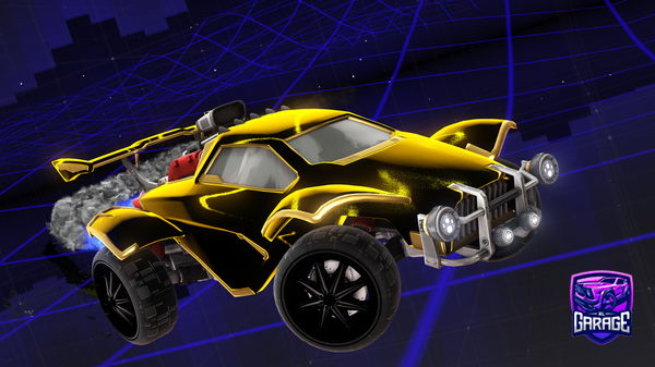 A Rocket League car design from StealthGuard565