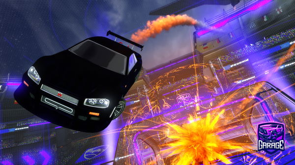 A Rocket League car design from JonnienMorri