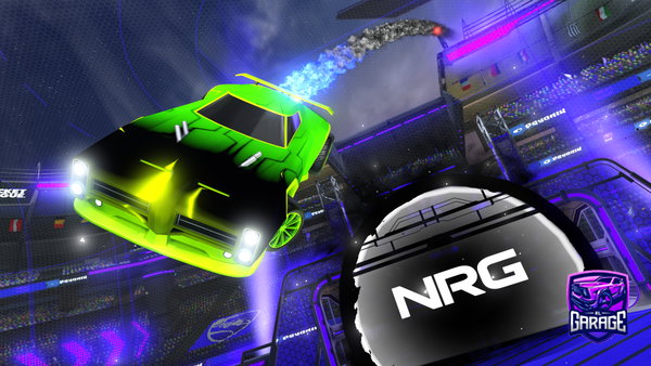 A Rocket League car design from RustyBurk4