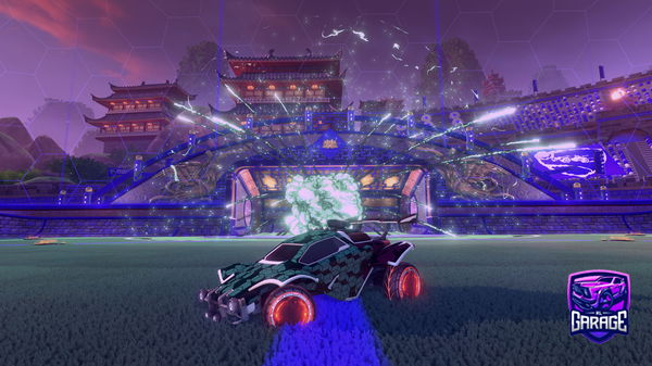 A Rocket League car design from Kasha40