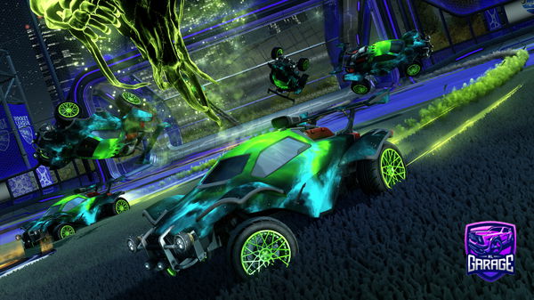 A Rocket League car design from Doolars