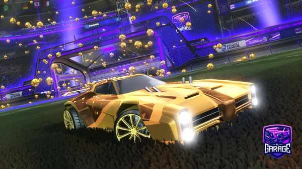 A Rocket League car design from Coconutderagol