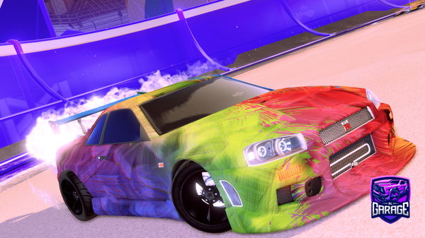 A Rocket League car design from KingTaco374