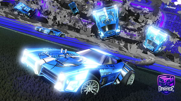 A Rocket League car design from Ezosku