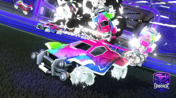 A Rocket League car design from Zo4sh0