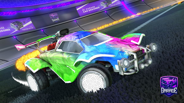 A Rocket League car design from Enrmmy