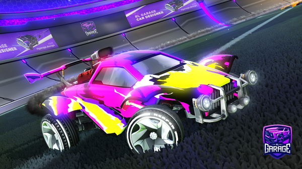 A Rocket League car design from JoyAdRiyaanBir7