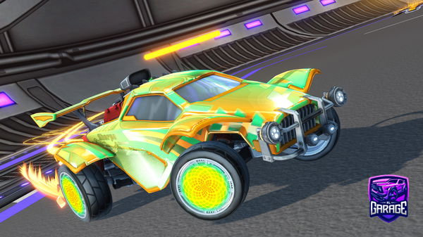 A Rocket League car design from ClutchWyvern