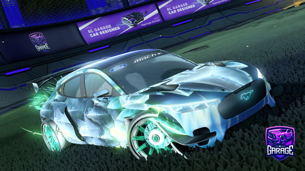 A Rocket League car design from abspielen