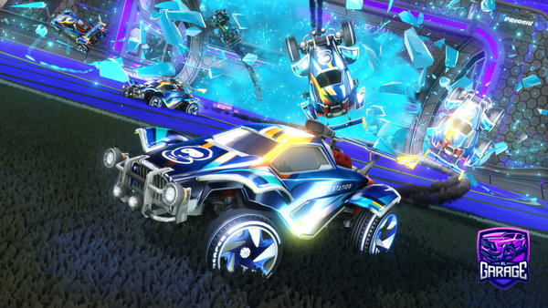 A Rocket League car design from Lizarxkid1197