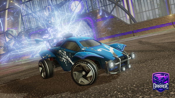 A Rocket League car design from t7k0