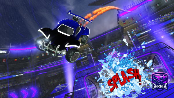 A Rocket League car design from controll133