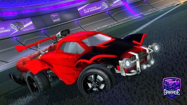 A Rocket League car design from sadsack443