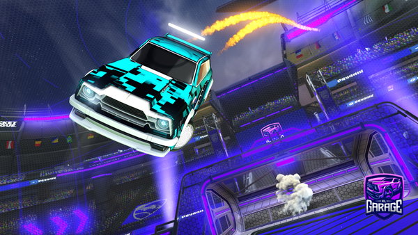 A Rocket League car design from Spoods47511